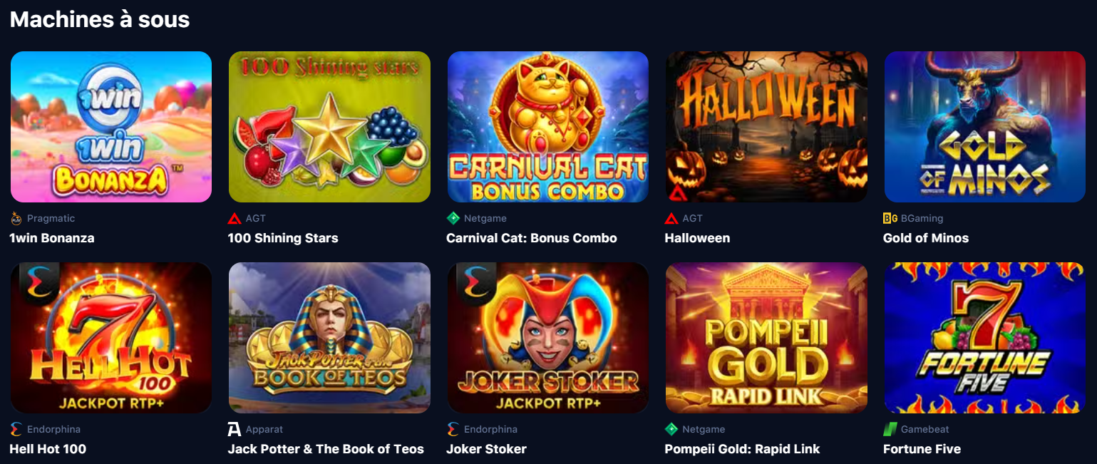 1win Casino